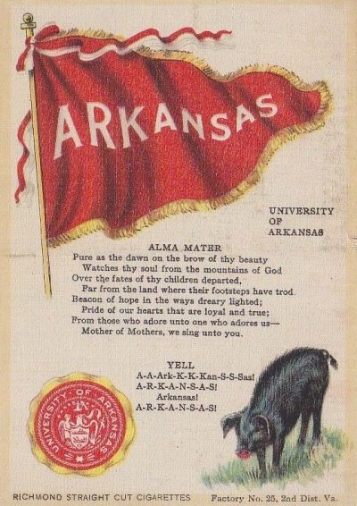 arkansas 1912 silk