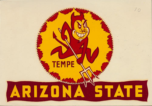 Arizona state sticker