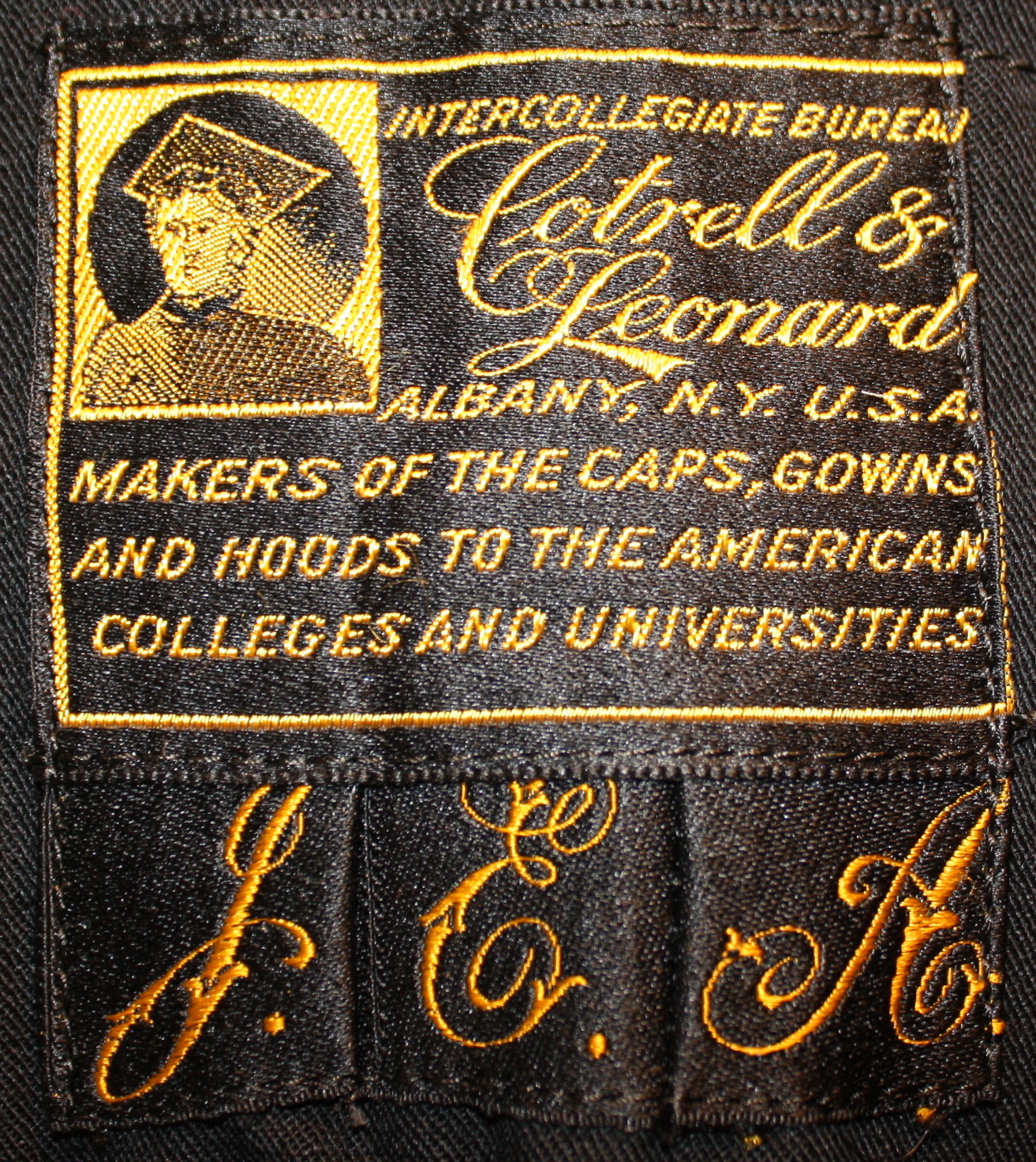 1930s cotrelll label 1930s cotrelll label
