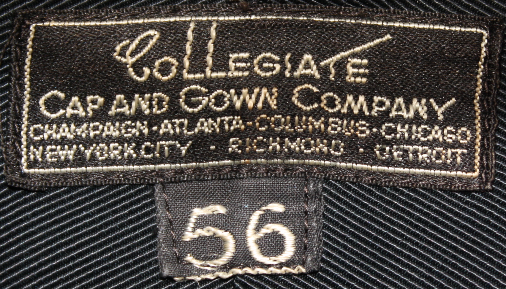 collegiate label collegiate label
