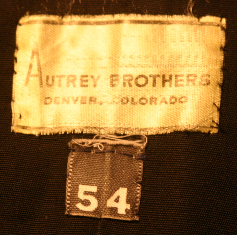 Autrey rental gown label Autrey rental gown label